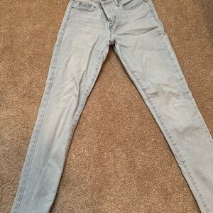 Levi's Light Blue Skinny Jeans for Women
